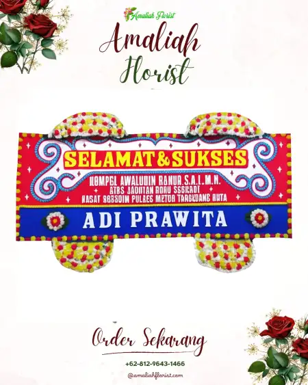 Papan Bunga Ucapan Selamat Semper Barat