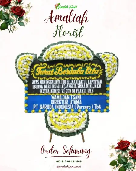 Papan Bunga Duka Semper Barat